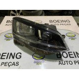 Farol Vw Fox 2015 2016 Mascara Negra Lado Direito Original