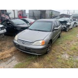 Sucata Honda Civic 1.7 Lx Manual 2003 Para Retirada De Peças