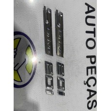 Par Emblema Porta Dianteira Bmw Sdrive 2017 2018 Original