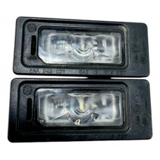 Par Luz Placa Led Volkswagen T-cross 2023 2024 Original